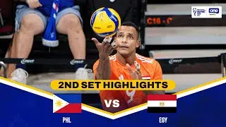 PHILIPPINES vs. EGYPT | SET 2 HIGHLIGHTS | 2025 FIVB MEN&rsquo;S WORLD CHAMPIONSHIP | SEPT 16, 2025