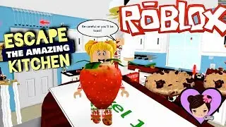 Goldie Escapes The Amazing Kitchen - Funny Obby Adventure in Roblox!