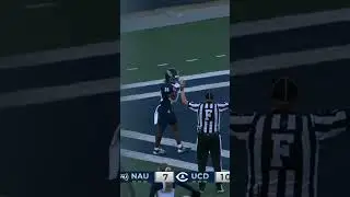 turned on the jets 🚀 #ucdavis #aggies #ncaa #fcs #collegefootball #highlight #touchdown