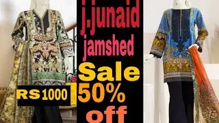 junaid jamshed Summer new arrivals|| j.dot Sale Today 50% off ||2021||by Excellent Designs