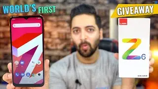 Lava Z6 Unboxing & Hands On - World's First Customizable Smartphone 😍😍
