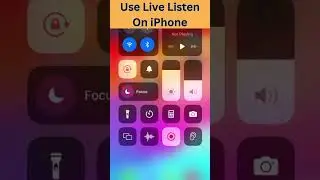 How to Use Live Listen on iPhone | Hearing Compatibility iPhone | Enable Live Listen | Tech Trek