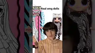 Fake omg dolls vs. real omg dolls #shorts #doll #lolsurprise #omg #mikewheeler
