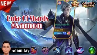 Using New Hero - Aamon Only The Third Match?!?! || Unlimited Skills || Classic Gameplay
