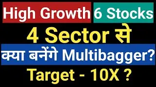 6 Best stocks &bull; Growth sector &bull; 10X Returns? Renewable Stocks&bull; Solar stocks | Best Stocks to buy now