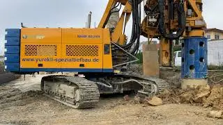 BAUER BG 28 H Drilling Rig/Bohrger&auml;t/Bad Abbach / Schrobenhausen / Y&uuml;rekli Ahmet Spezialtiefbau GmbH
