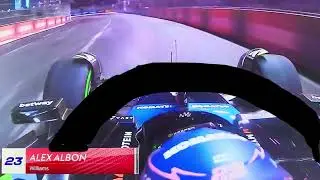 [F1] Onboard Alexander Albon Williams (FP3) LAS VEGAS GP 🇺🇸 2025