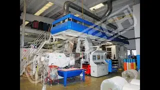 By ABTECH Italy - CI Flexo printing press 8 colors gearless SCHIAVI EF 4040 - 1400 mm (F112)