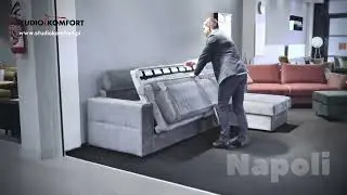 Napoli z NovaSystem - funkcją spania codziennego - Studio Komfort Meble Warszawa