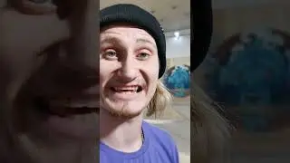 Трюк на самокате 💥Heelwhip💥 полное видео смотри на канале #крытыйскейтпарк #трюкинасамокате