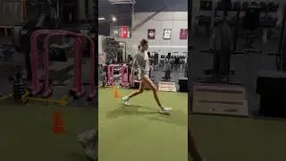 Approach Series: Penultimate to Block foot with Jump #volleyball #pensacola #verticaljumptraining
