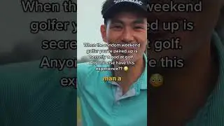 Beware of random weekend golfers 😳 #golf #golfer