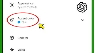 ChatGPT Accent color settings | How to use accent color settings