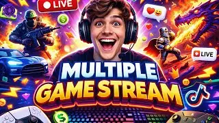 🔴 Non-Stop Multiple Game Stream LIVE 🎮 | Action, Fun & Chaos