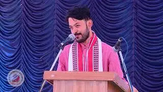 Philem Rohan Singh for the powerful speech Video credit Karnataka Meitei Association #manipurnews