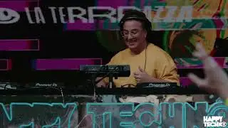 SHITAKE @ HAPPY TECHNO -  LA TERRRAZZA - BARCELONA 18/05/2024 4K videoset logo happy