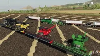 Building a 30 Million Dollar Farm on Ravenport | EP #7 | TIMELAPSE | Farming Simulator 19 | FS19
