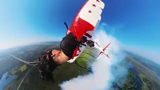 Wing Walking Air Show. #wingwalker #wingwalking #airshow #extremesports #femalefitness   #realitytv