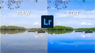 How to Edit Blue Sky Summer Landscape Photo in Mobile | Lightroom | Nature Photography