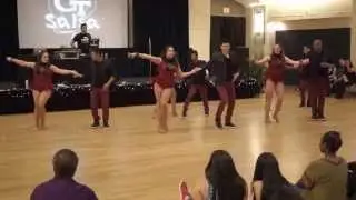 Island Touch Atlanta - Bachata Performance at the February Georgia Tech Salsa Sting 2015