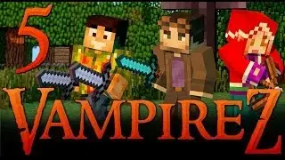 Minecraft VampireZ with JustVan, PoetPlays & Phedran - Ep. 5 (Hypixel Server)