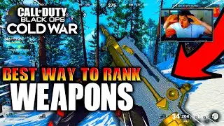 BEST WAY TO LEVEL UP WEAPONS IN COLD WAR 