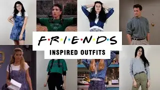 Recreando OUTFITS de FRIENDS | Moda de los 90'