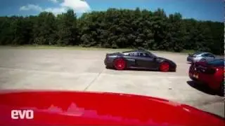 McLaren MP4-12C против Ferrari 458 Italia против Noble M600 против Porsche 911 Turbo S &mdash; журнал EVO