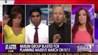 Million Muslim March Planned for 911   HEATED DEBATE   Judge Jeanine Pirro vs MD Rabbi Alam!
