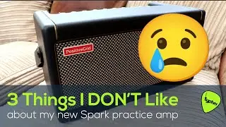 I LOVE this practice amp but here are 3 things that I DON'T like about the Positive Grid SPARK amp.