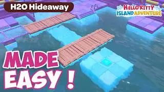 H20 Hideaway: самый простой способ !! Прохождение головоломки 🧩 Приключения Hello Kitty на острове