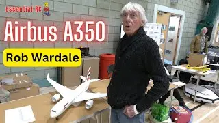 Пассажирский самолёт Airbus A350 RC | Роб Уордейл | BMFA Indoor Scale Nationals 2023