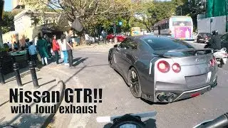 Nissan GT-R w/ Fi exhaust system | LOUD!! | BANGALORE | #40