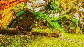 Simple Cozy Hobbit Hole | Build Tutorial | ARK: Survival Ascended