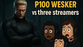 P100 Wesker vs 3 Streamers