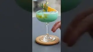 The most satisfying drink craft you'll see! 🍹✨
