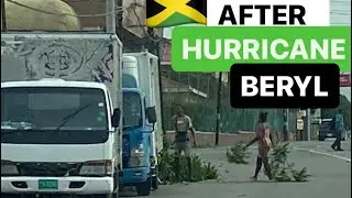 HURRICANE BERYL IN KGN & ST. ANDREW🇯🇲