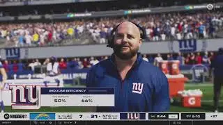 Madden NFL 26 Franchise Mode Week 4 Los Angeles Chargers vs New York Giants