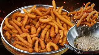 Leftover Rice Kurkure Chips Recipe | Chawal ke Kurkure | Homemade Rice Kurkure Chips Recipe