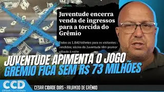 Informa&ccedil;&atilde;o que atrapalha os planos do Gr&ecirc;mio | Juventude esquenta o confronto em Caxias 