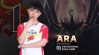 TOP PLAY #1: Hayate VIỆT NAM - Qu&eacute;t tan đấu trường Quốc tế | AWC 2019