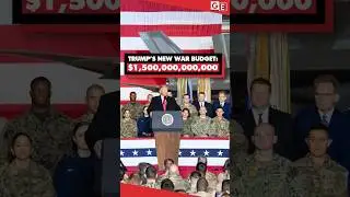 Trump wants $1,500,000,000,000 to wage war