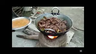 Nepali style #villagelife duck 🦆 meat 🍖💞