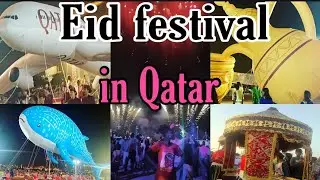What happened in Qatar's first 3days long Eid festival 2022?