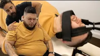 DOUBLE Y STRAP Adjustment *HEALS* Man of His Back Pain & Daily Migraines!