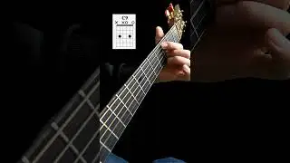 Close-up observation of chord conversion trajectory #guitar beginner #guitar teaching #guitar score