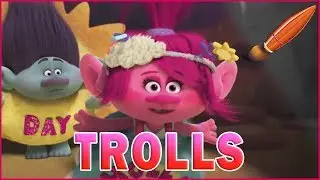 TROLLS HOLIDAY coloring Poppy & Branch Troll - Kids Coloring Book | Coloring Pages for Children