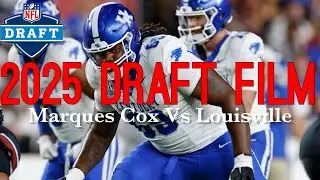 Film Room: Kentucky LT Marques Cox Vs Louisville 2023