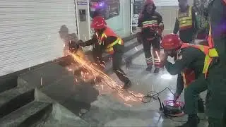 Meezan Bank Fire Incident in Taunsa Sharif