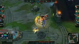 Lilkeman -Vayne vs Garen LOL Season 7 Late Game